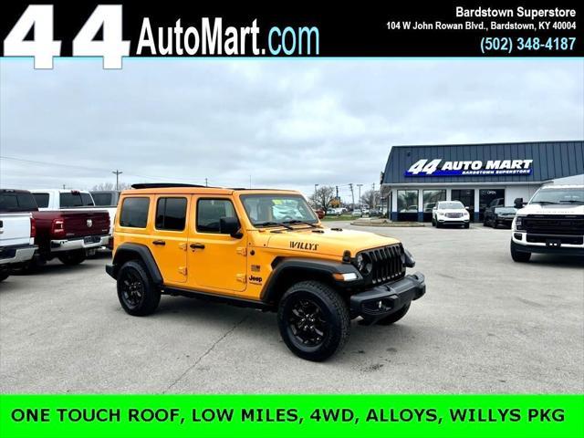 used 2021 Jeep Wrangler car, priced at $39,944
