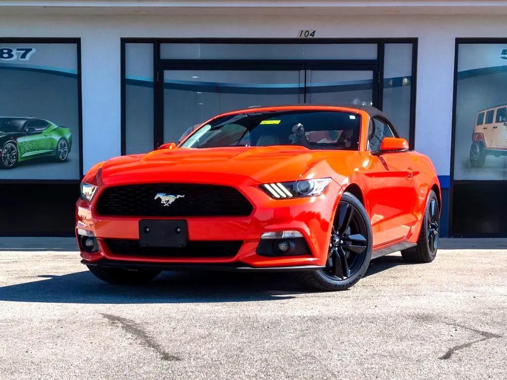 used 2016 Ford Mustang car, priced at $19,244