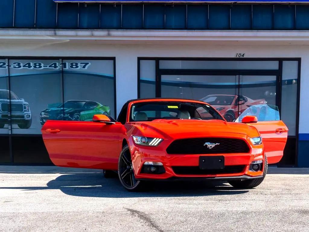 used 2016 Ford Mustang car, priced at $19,244