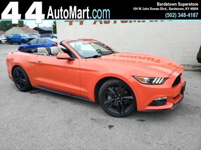 used 2016 Ford Mustang car, priced at $23,444