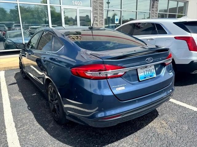 used 2018 Ford Fusion car, priced at $11,844