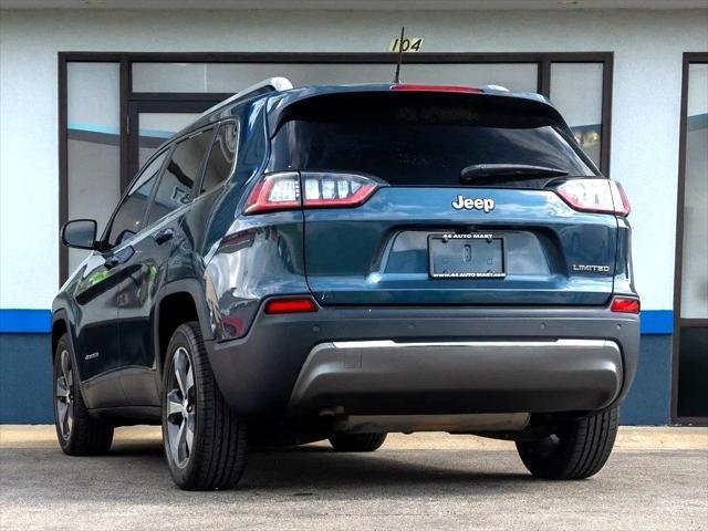 used 2020 Jeep Cherokee car, priced at $19,444