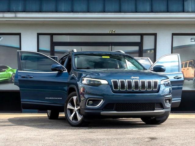 used 2020 Jeep Cherokee car, priced at $19,444