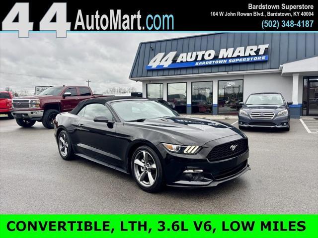 used 2015 Ford Mustang car, priced at $19,844