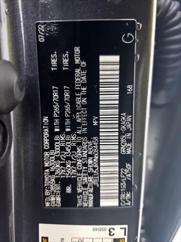 used 2022 Toyota 4Runner car, priced at $53,044