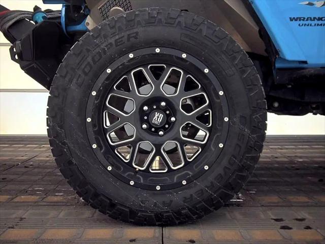 used 2017 Jeep Wrangler Unlimited car, priced at $31,444