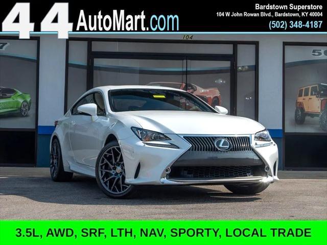 used 2015 Lexus RC 350 car, priced at $29,744