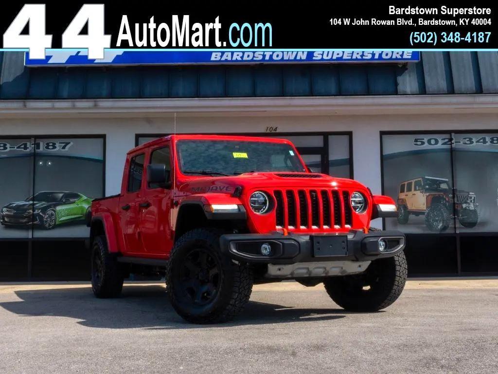 used 2021 Jeep Gladiator car, priced at $43,844