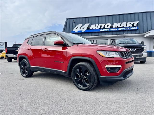 used 2021 Jeep Compass car, priced at $21,644