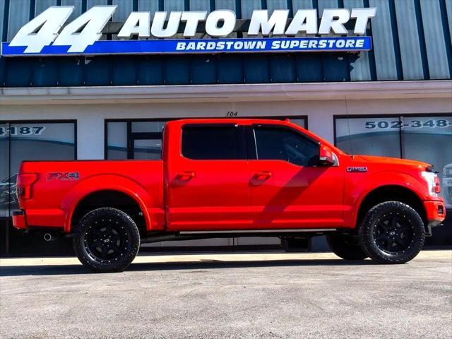 used 2018 Ford F-150 car, priced at $40,444