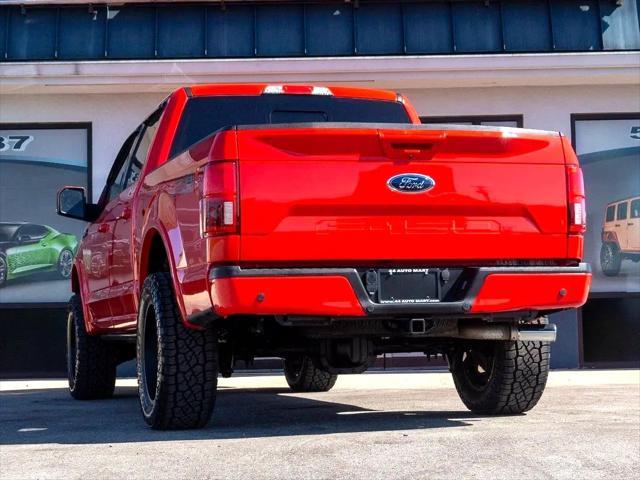 used 2018 Ford F-150 car, priced at $40,444
