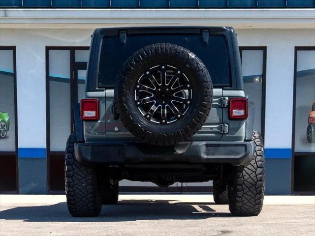 used 2018 Jeep Wrangler Unlimited car, priced at $25,744