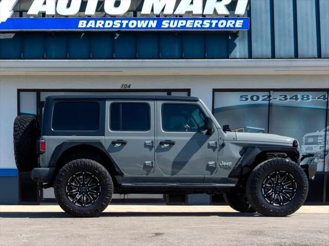 used 2018 Jeep Wrangler Unlimited car, priced at $25,744