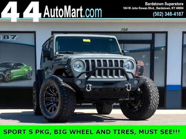 used 2018 Jeep Wrangler Unlimited car, priced at $25,744