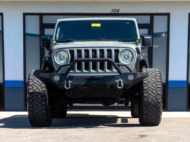 used 2018 Jeep Wrangler Unlimited car, priced at $25,744