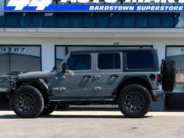 used 2018 Jeep Wrangler Unlimited car, priced at $25,744