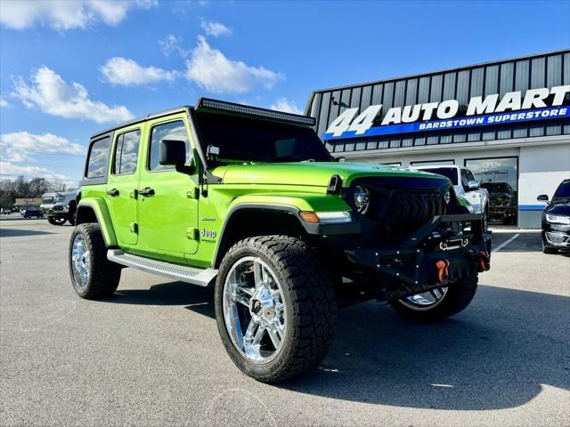 used 2019 Jeep Wrangler Unlimited car, priced at $35,544