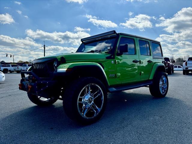 used 2019 Jeep Wrangler Unlimited car, priced at $35,544