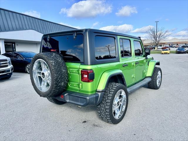 used 2019 Jeep Wrangler Unlimited car, priced at $35,544