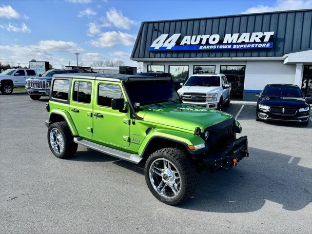 used 2019 Jeep Wrangler Unlimited car, priced at $35,544