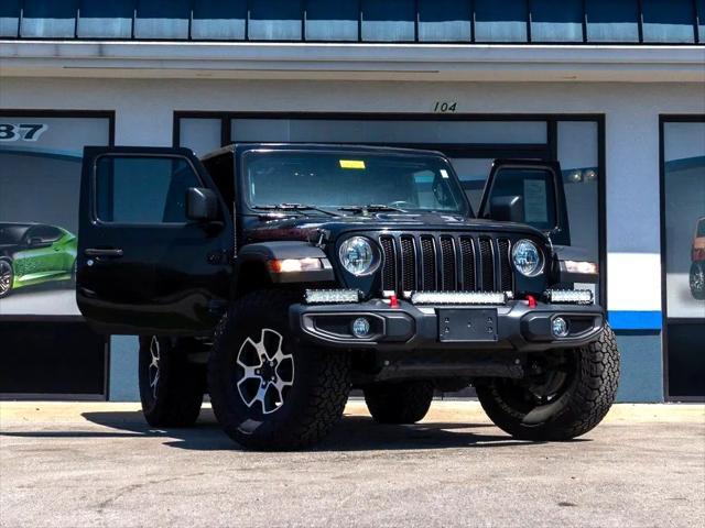 used 2021 Jeep Wrangler car, priced at $35,344