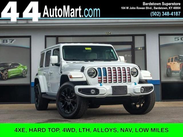 used 2021 Jeep Wrangler Unlimited 4xe car, priced at $37,944