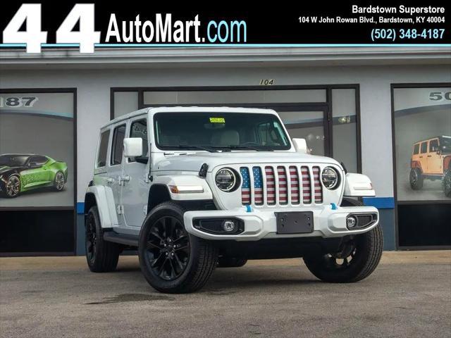 used 2021 Jeep Wrangler Unlimited 4xe car, priced at $37,944