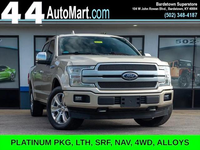 used 2018 Ford F-150 car, priced at $35,944