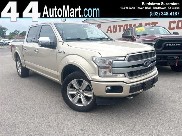 used 2018 Ford F-150 car, priced at $36,644