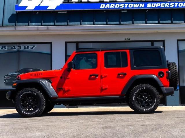 used 2021 Jeep Wrangler car, priced at $33,244