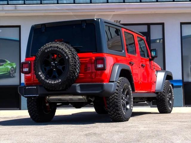 used 2021 Jeep Wrangler car, priced at $33,244