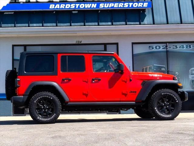 used 2021 Jeep Wrangler car, priced at $32,844