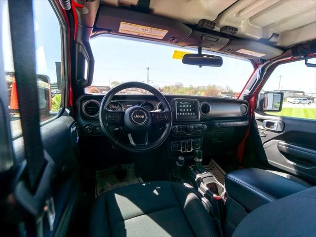 used 2021 Jeep Wrangler car, priced at $33,244
