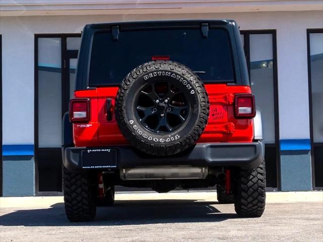 used 2021 Jeep Wrangler car, priced at $33,244