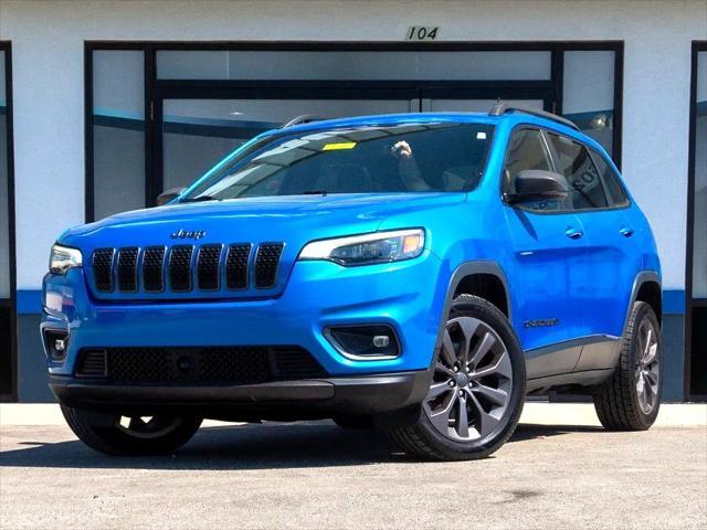 used 2021 Jeep Cherokee car, priced at $22,044