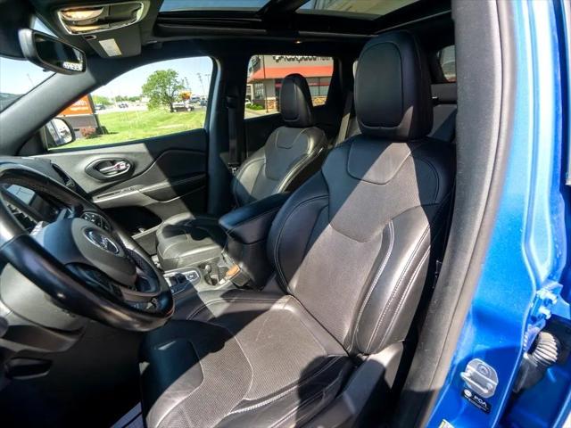 used 2021 Jeep Cherokee car, priced at $22,044