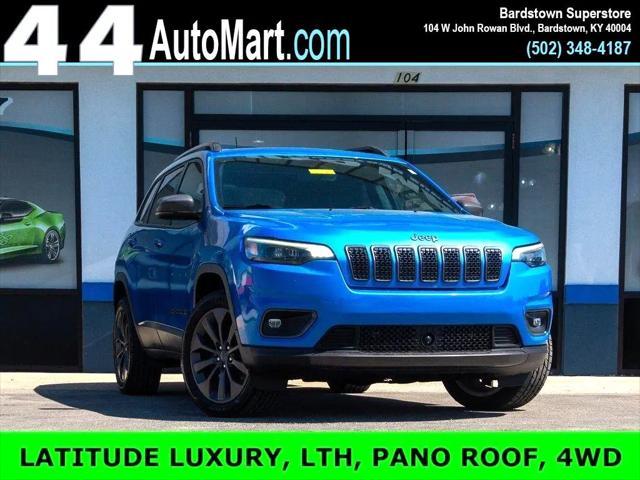 used 2021 Jeep Cherokee car, priced at $22,044