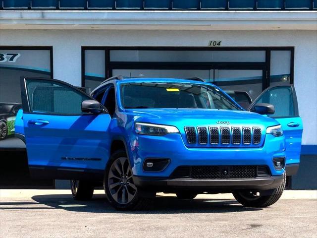 used 2021 Jeep Cherokee car, priced at $22,044