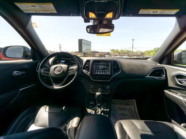 used 2021 Jeep Cherokee car, priced at $22,044