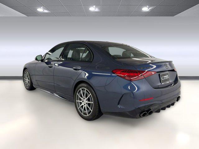 used 2025 Mercedes-Benz AMG C 43 car, priced at $64,999