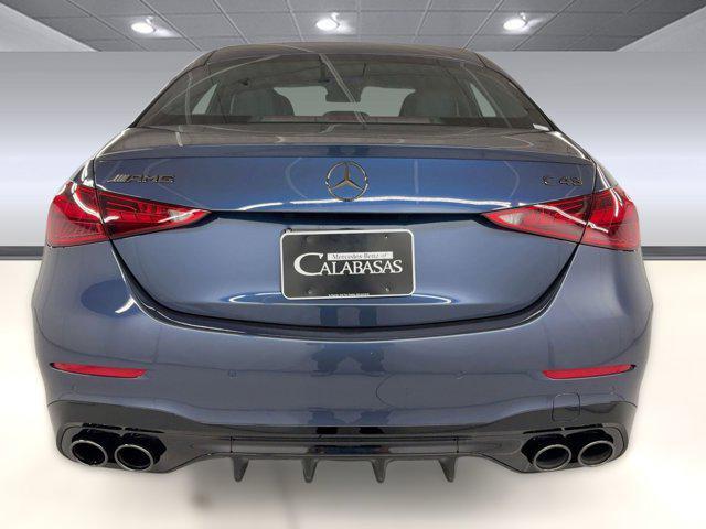 used 2025 Mercedes-Benz AMG C 43 car, priced at $64,999