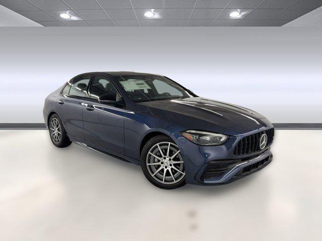 used 2025 Mercedes-Benz AMG C 43 car, priced at $64,999