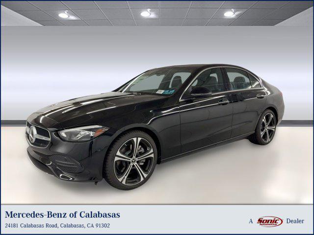 new 2025 Mercedes-Benz C-Class car, priced at $51,685