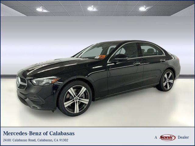 new 2025 Mercedes-Benz C-Class car, priced at $50,085