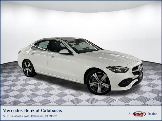 used 2025 Mercedes-Benz C-Class car, priced at $40,598