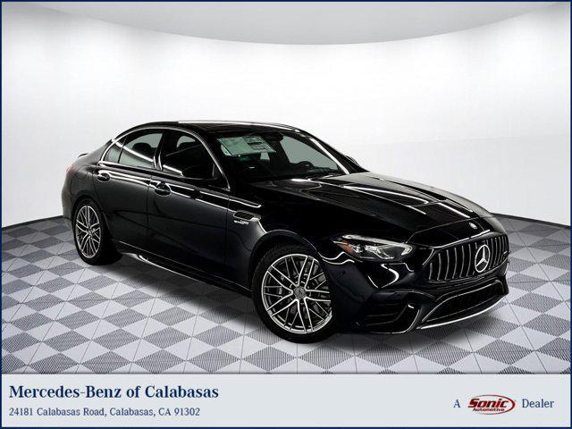 new 2025 Mercedes-Benz AMG C 63 car, priced at $89,515