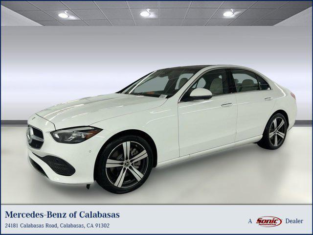 new 2025 Mercedes-Benz C-Class car, priced at $51,085