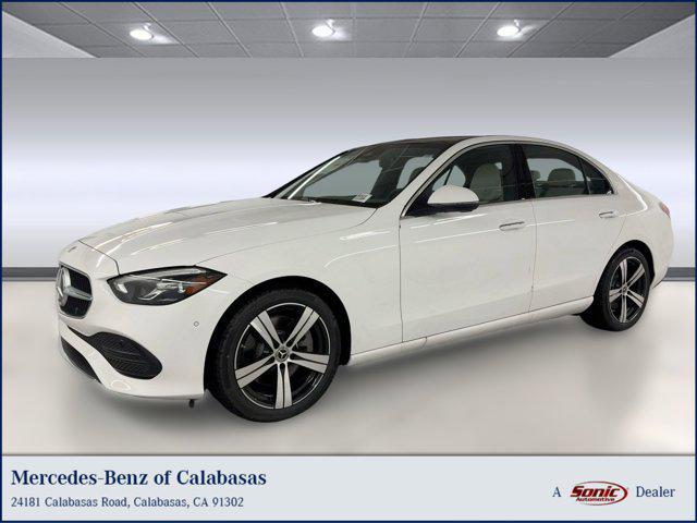 new 2025 Mercedes-Benz C-Class car, priced at $51,085