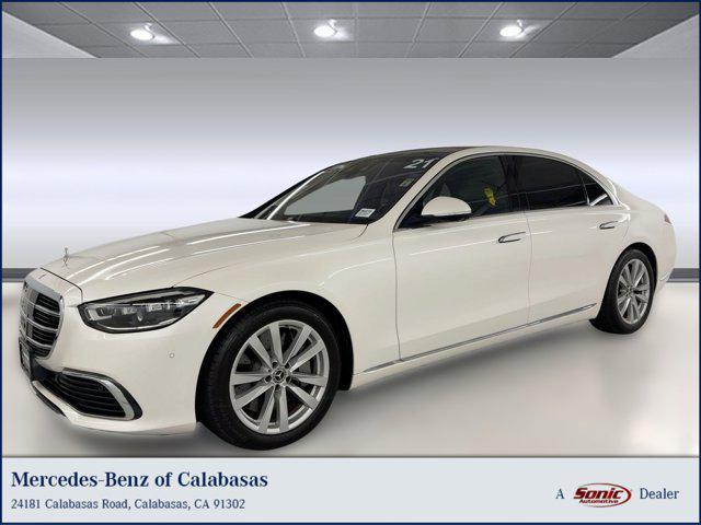 used 2021 Mercedes-Benz S-Class car, priced at $58,999