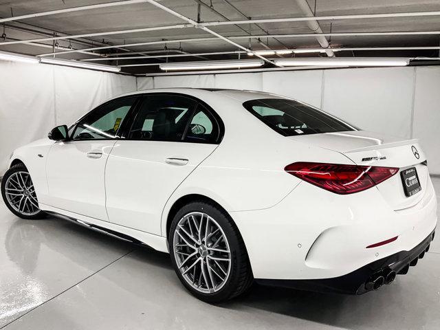 new 2025 Mercedes-Benz AMG C 43 car, priced at $68,760